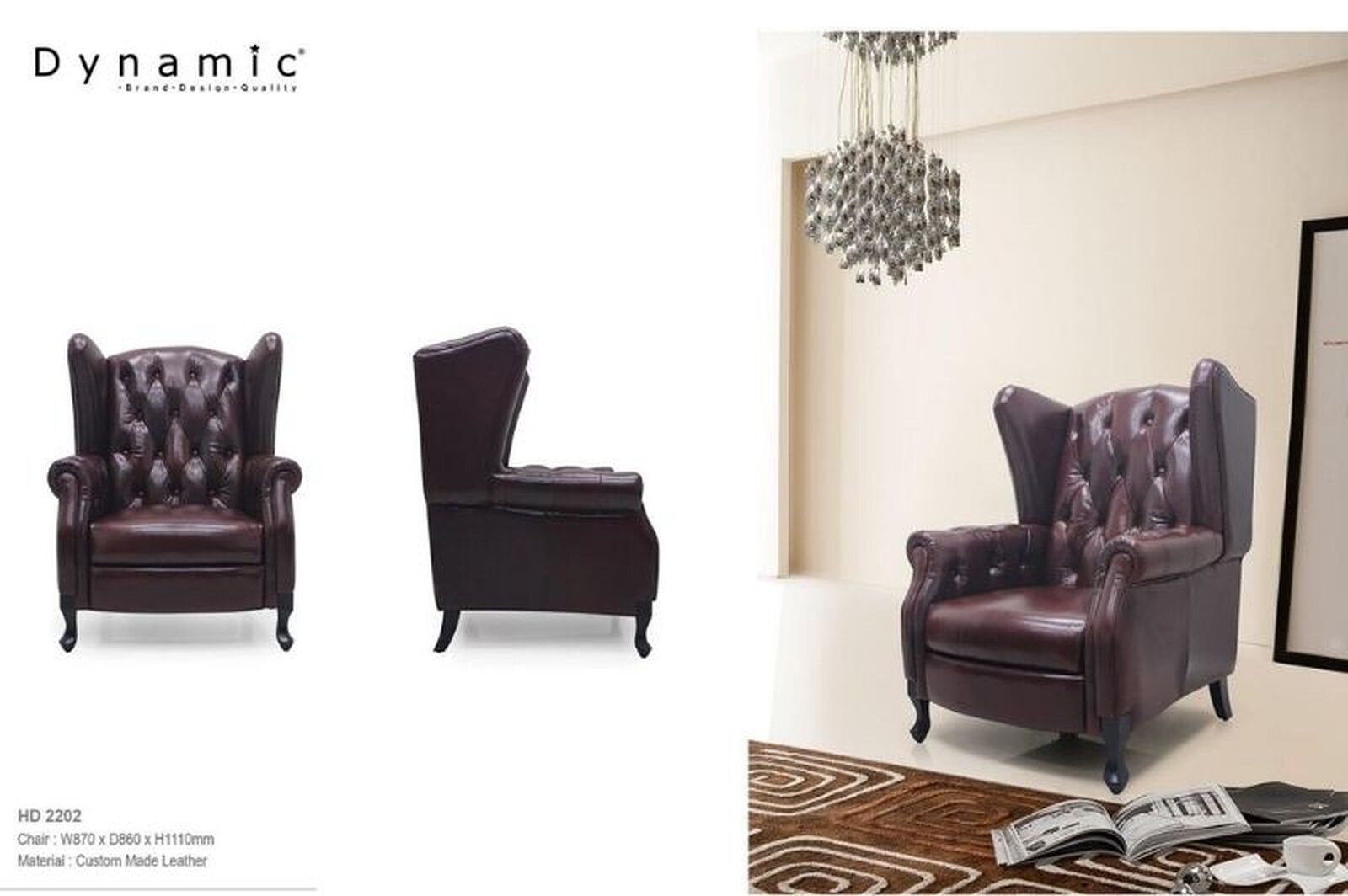 Chesterfield 主人椅-HD2202A