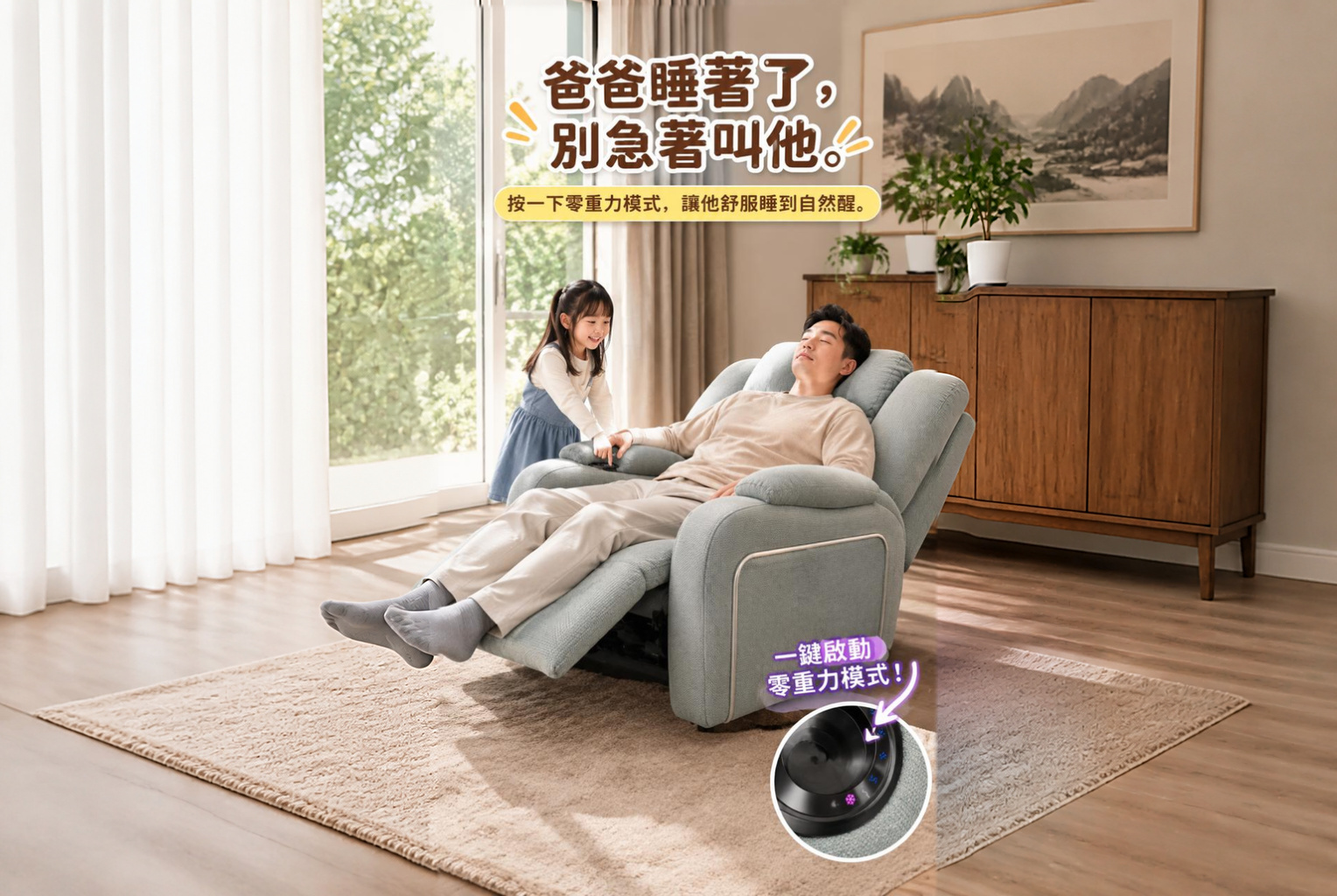單 ME 電動零重力躺椅 圖4